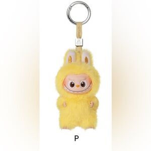 Pop Mart Pin for Love Keychain Letter P
